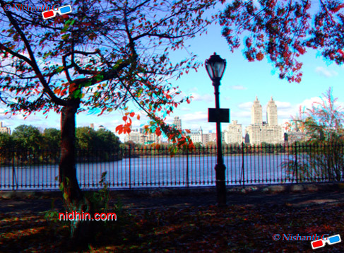 New York Central Park Anaglyph 3D Photography