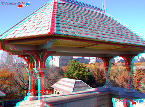New York Central Park Anaglyph 3D Photography