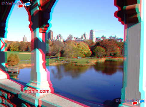 New York Central Park Anaglyph 3D Photography