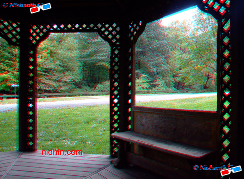 New York Botanical Garden Anaglyph 3D Photography