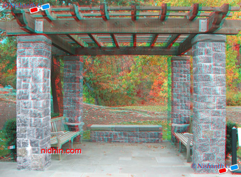 New York Botanical Garden Anaglyph 3D Photography