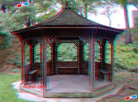 New York Botanical Garden Anaglyph 3D Photography