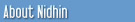 About Nidhin