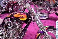 International bike show in Manhattan, New York, NY. Harley Davidson, Yamaha, Kawasaki, Indian, Honda, BMW, Suzuki