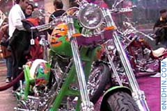 International bike show in Manhattan, New York, NY. Harley Davidson, Yamaha, Kawasaki, Indian, Honda, BMW, Suzuki