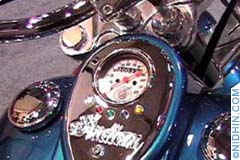 International bike show in Manhattan, New York, NY. Harley Davidson, Yamaha, Kawasaki, Indian, Honda, BMW, Suzuki