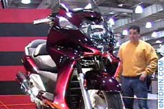 International bike show in Manhattan, New York, NY. Harley Davidson, Yamaha, Kawasaki, Indian, Honda, BMW, Suzuki