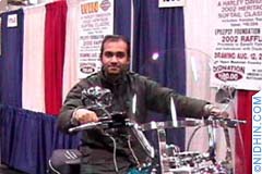 International bike show in Manhattan, New York, NY. Harley Davidson, Yamaha, Kawasaki, Indian, Honda, BMW, Suzuki