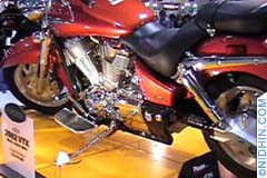 International bike show in Manhattan, New York, NY. Harley Davidson, Yamaha, Kawasaki, Indian, Honda, BMW, Suzuki