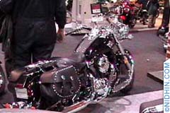 International bike show in Manhattan, New York, NY. Harley Davidson, Yamaha, Kawasaki, Indian, Honda, BMW, Suzuki