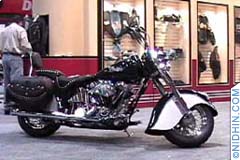 International bike show in Manhattan, New York, NY. Harley Davidson, Yamaha, Kawasaki, Indian, Honda, BMW, Suzuki