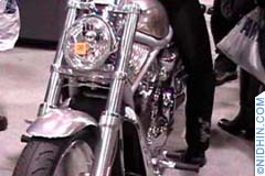 International bike show in Manhattan, New York, NY. Harley Davidson, Yamaha, Kawasaki, Indian, Honda, BMW, Suzuki