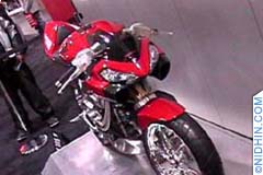 International bike show in Manhattan, New York, NY. Harley Davidson, Yamaha, Kawasaki, Indian, Honda, BMW, Suzuki