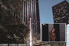 Magician David Blaines Vertigo in Bryant Park, Manhattan