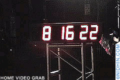 Magician David Blaines Vertigo in Bryant Park, Manhattan