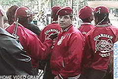Magician David Blaines Vertigo in Bryant Park, Manhattan