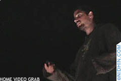 Magician David Blaines Vertigo in Bryant Park, Manhattan