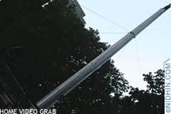 Magician David Blaines Vertigo in Bryant Park, Manhattan