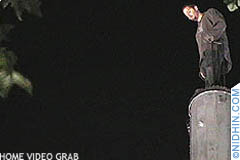 Magician David Blaines Vertigo in Bryant Park, Manhattan