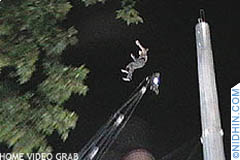 Magician David Blaines Vertigo in Bryant Park, Manhattan