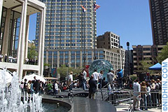 Magician David Blaine Drowned Alive in Lincoln Center, Manhattan
