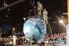 Magician David Blaine Drowned Alive in Lincoln Center, Manhattan