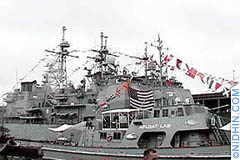 Participating Ships in Fleet Week 2003