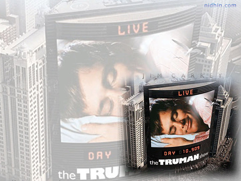 Free Desktop Wallpapers for you! Right click on the image and select Set As Wallpaper The Truman Show - Jim Carrey