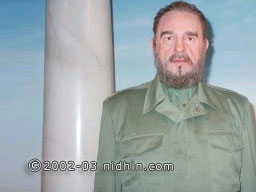 Fidel Castro at Madame Tussauds Madame Tussauds Wax Museum on 42nd street Times Square, New York - Popular Culture Trendsetters ~ Portraits of iconic celebrities and trendsetters
who helped shape each decade of the 20th
century are represented in vignettes
highlighted by the fashions, trends, news and fads of the era.