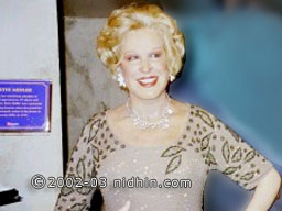 Bette Midler at Madame Tussauds ~ Also included are such notables as Babe Ruth, Janis Joplin, Charlie Chaplin, The Beatles, Marilyn Monroe, John Wayne, and Neil Armstrong, among others.