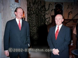 Rudolph Giuliani and Pataki at Madame Tussauds Madame Tussauds Wax Museum on 42nd street Times Square, New York - Popular Culture Trendsetters ~ Portraits of iconic celebrities and trendsetters
who helped shape each decade of the 20th
century are represented in vignettes
highlighted by the fashions, trends, news and fads of the era.