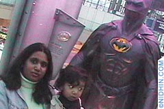 nidhin with batman