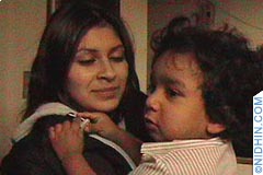 nidhin with nisha